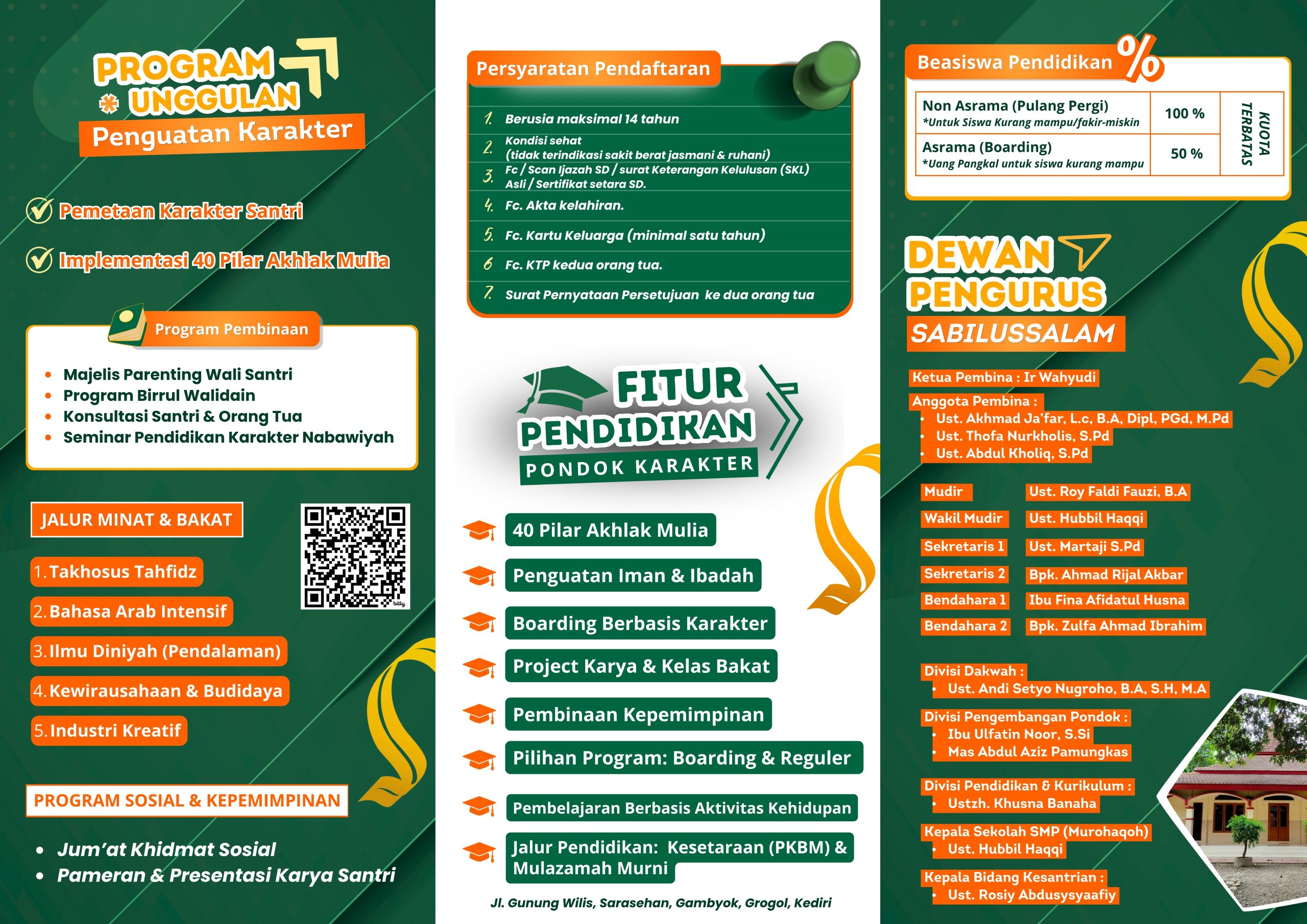 SPMB PONDOK KARAKTER SABILUSSALAM 2